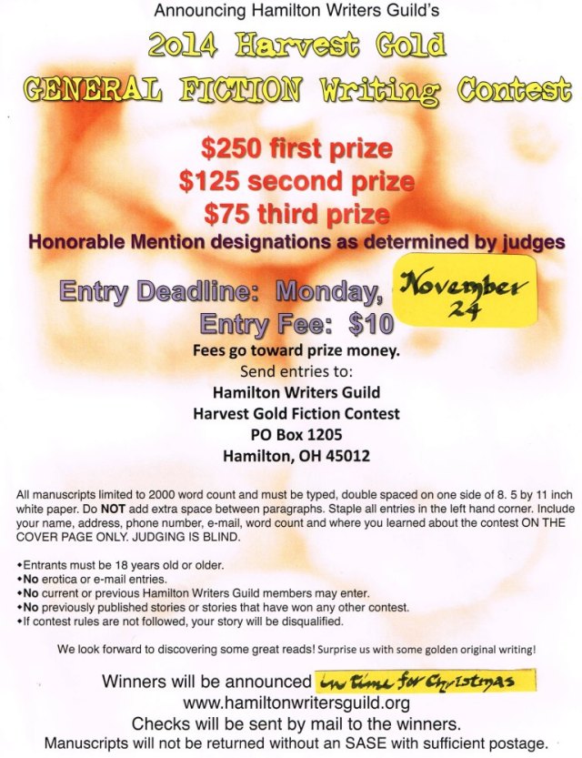 HWG Harvest Gold Contest November 201410222014_0000